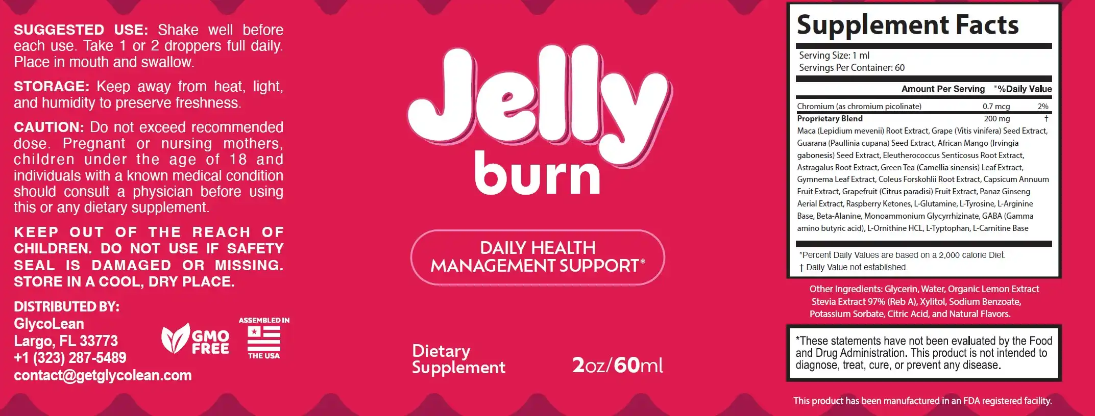 Secure JellyBurn checkout page for supplement orders